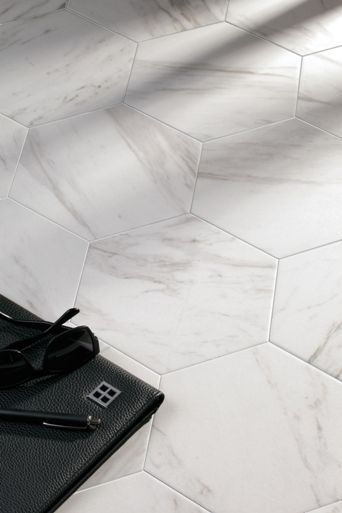 Carrara Hex Tiles Sydney Australia